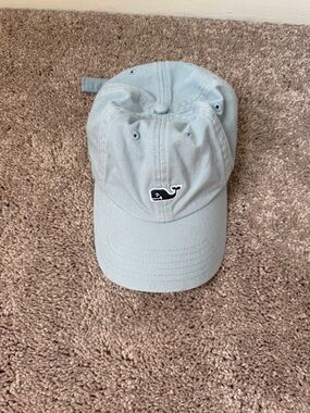 Vineyard Vines Kids Pale Blue Whale Baseball Cap